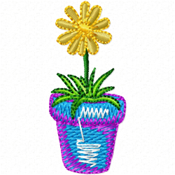 Flowers Embroidery Design 3